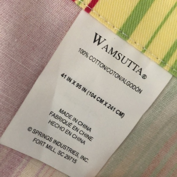 Colorful Striped Drapes by Wamsutta - Picture 6 of 7